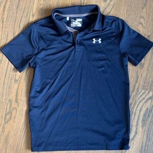 Under Armour Men's Dark Blue Polo Shirt
